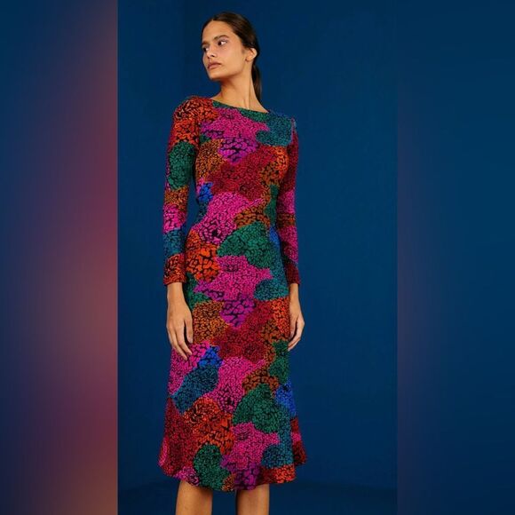 FARM Rio Dresses & Skirts - Farm Rio Rainbow Mix Jersey Dress